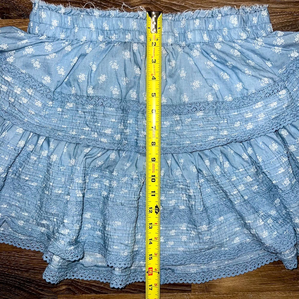 ❌SOLD❌ aerie Rock N Ruffle Mini Skirt, Size L - Picture 7 of 9